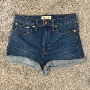 Madewell Blue Jean Shorts Classic Style